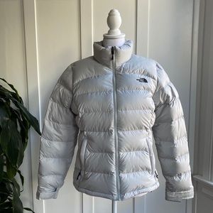The North Face Nuptse 700 Puffer in White
